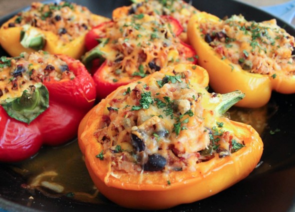 Turkey-and-quinoa-stuffed-bell-peppers-5